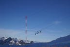 Materialseilbahn „Wildspitzbahn“ am Pitztalergletscher  3.440 Meter